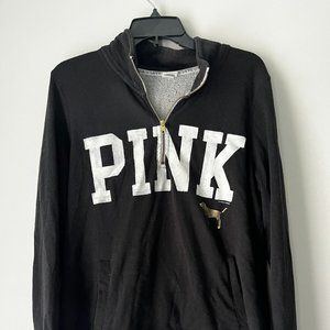 Black Pink Quaterzip